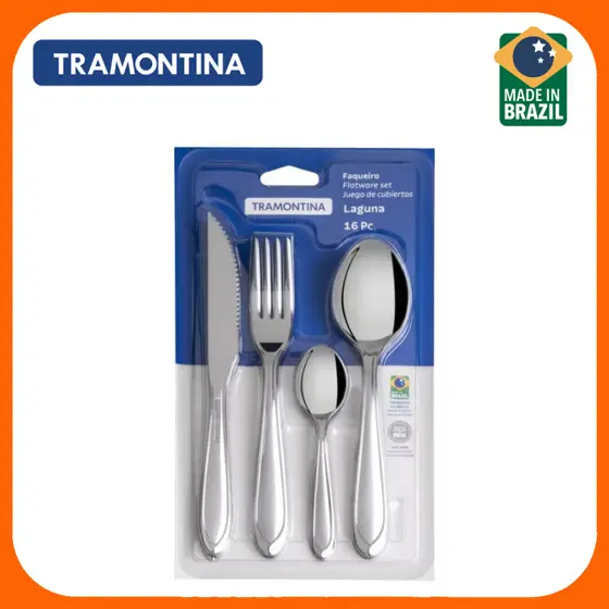 Faqueiro Inox 16 Peças Laguna Tramontina