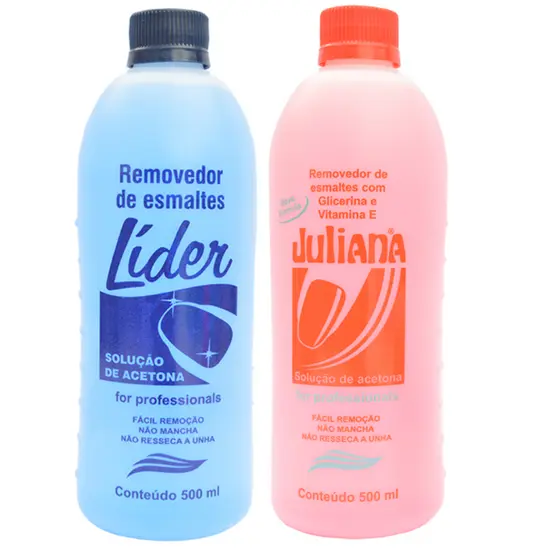 Acetona Removedor de esmalte Juliana/Líder 450ml