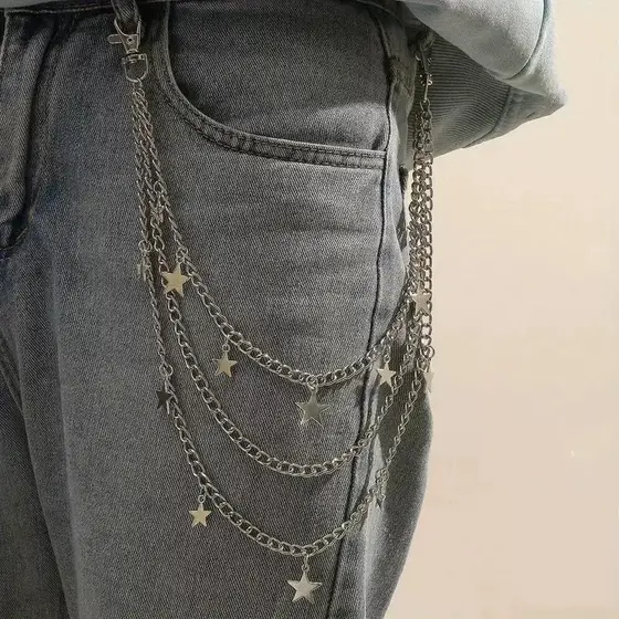 Moda Corrente de 3 camadas, combinação fashion de vários estilos