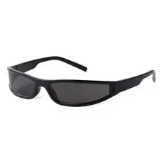 Moda Espelho Esporte Óculos De Sol Feminino Y2K Retângulo Sombra Estreita Masculino Punk Ciclismo Condução UV400