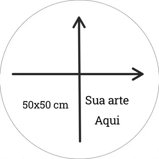 Capa para painel 50x50 personalizado do seu jeito