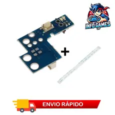 Botão Power Reset com Flat Cable PS2 Slim 90000 – Peça de Reposição Compatível