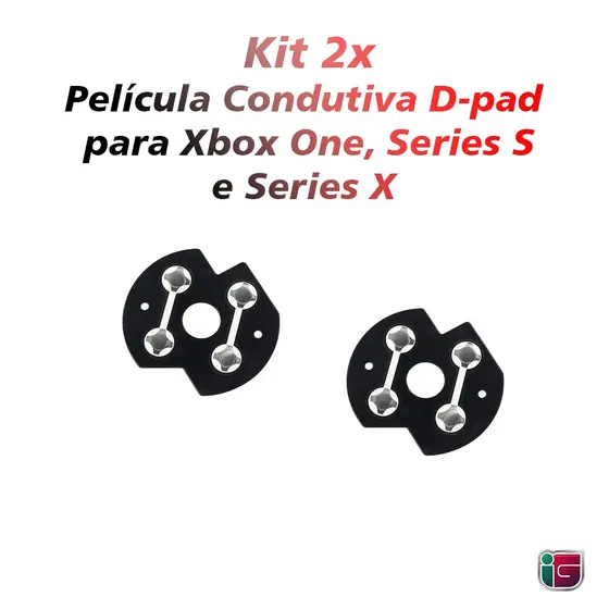 Película Condutiva D-Pad Xbox One / Series S X – Conserto Direcional Controle