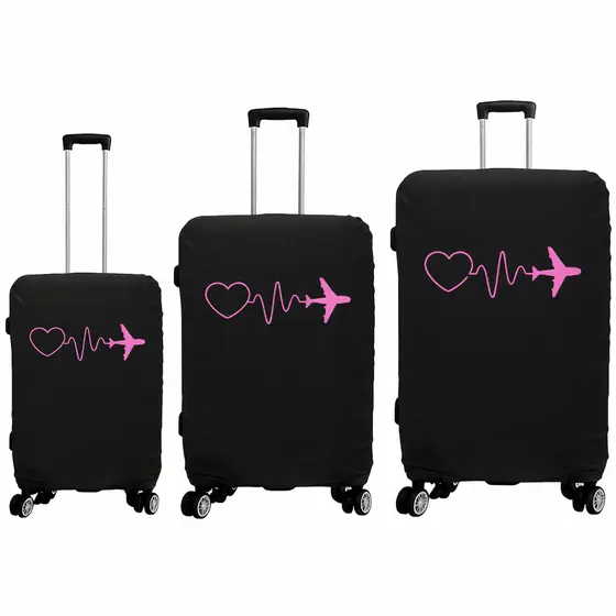 Capa De Mala 8 a 23KG P-M-G Personalizada Avião Protetor Bagagem Para Viagem Protetora Grande
