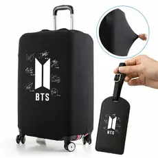 Capa De Mala 8 a 23KG BTS Premium Personalizada Protetor Bagagem Para Viagem Protetora Grande
