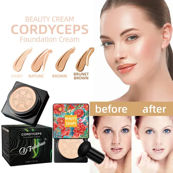 Controle De Óleo De Base Probiótica FoLabao Cordyceps À Prova D'água