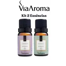 2 Essência Para Aromatizador Difusor Elétrico de Ambiente Via Aroma 10ml a escolher