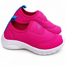 Tênis Infantil Feminino Rosa e Pink, Numeração 20 ao 33 | Confortável e Estiloso