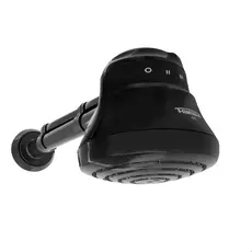 Chuveiro Elétrico Ducha Fame Preto C/ Cano 4t 5400w 110v Acabamento Fosco Bivolt Alta Pressão