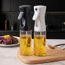 Kit 2 Spray Borrifador de Azeite 220ML Vinagre Culinário Pulverizador Galheteiro Óleo ENVIO IMEDIATO