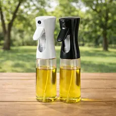 Kit 1 ou 2 Spray Borrifador de Azeite 220ml De Vidro Óleo Vinagre Galheteiro Cozinha ENVIO IMEDIATO