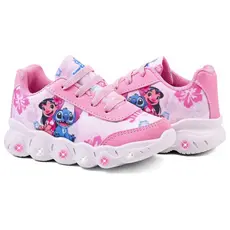 Tênis Infantil Menina Stitch Casual Super Macio e Leve Lançamento