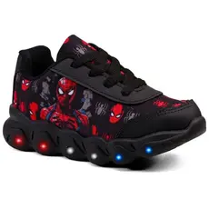 Tênis Infantil Masculino Menino Com Led Luzinha Confortável Leve Vários Personagens
