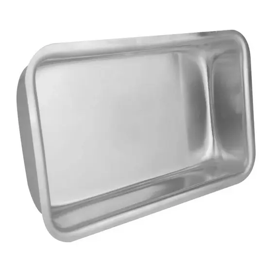Forma de Cuca Bolo Inglês Gelo  medida externa15,4x25,2x5,00 cm