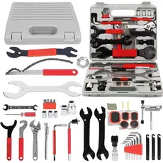 Kit Ferramentas Bike Maleta Completa Profissional 44 Peças Chave Extrator Bicicleta