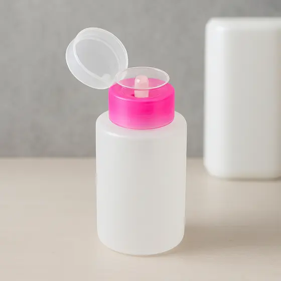 Porta Acetona 150ml Compacto Porta Algodão Ideal para Salão e Casa