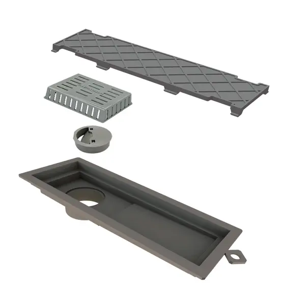 Ralo Linear Tampa Oculta Invisível 25 cm