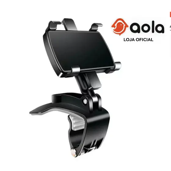 Suporte de Telefone Celular para Veículo Prático Firme Resistente e Seguro