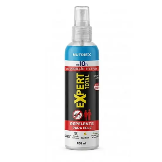 Repelente de Insetos Spray Expert Total Family 10hrs 200ml Nutriex
