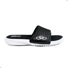 Chinelo Masculino Slide Ajustável Velcro Original Confortável Básico Preto