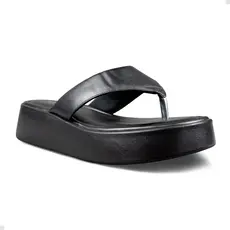 Tamanco Feminino Plataforma Tira Grossa Estilo Chinelo VIa Scarpa Lançamento