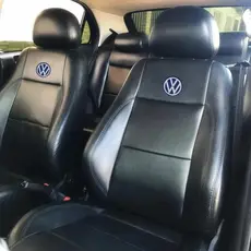 Capa de Banco Automotivo Carro Em Couro Volkswagen Gol Fox Voyage Spacefox Parati Promoção