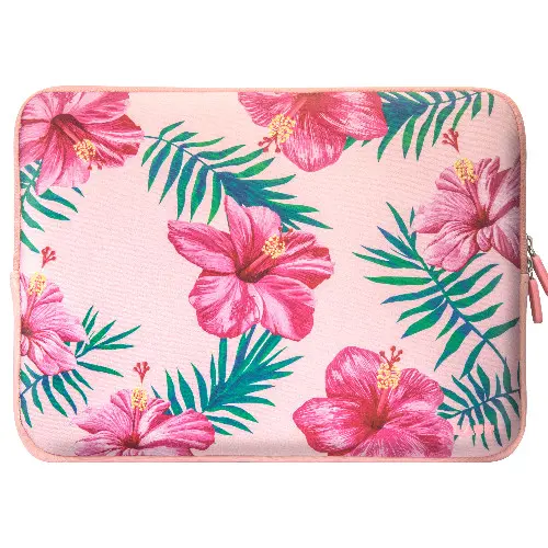 Capa para notebook 13 polegadas Macbook protetora flores revestida neoprene Laut