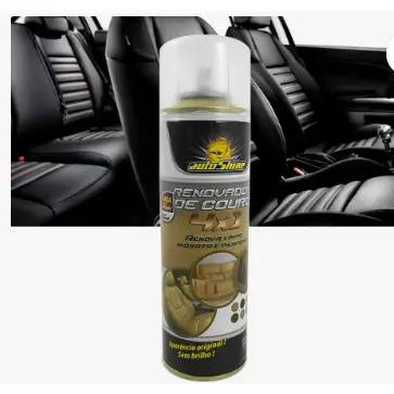 renovador de couros autoshine spray