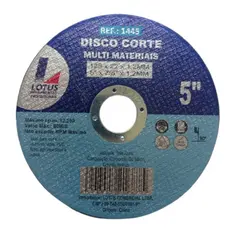 DISCO CORTE MULTI MATERIAIS 5 x 7/8  x 1,2MM 400/100 - LOTUS