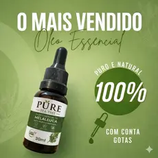 Óleo Essencial de Melaleuca Conta gotas 30 ml