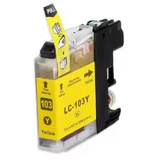 Cartucho Compativel Com Brother Lc103 Lc105 Lc107 J4310 J4410 J4510 J4610 Amarelo 14ml