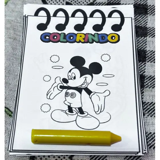 10 Mini Lembrancinha de Colorir com o seu TEMA PERSONALIZADO