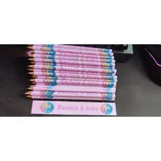 30 LÁPIS PERSONALIZADOS FAZEMOS TODOS OS TEMAS