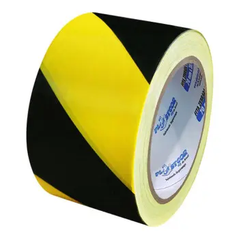 Fita Zebrada para Isolamento de Área 70mm x 200m Plastcor