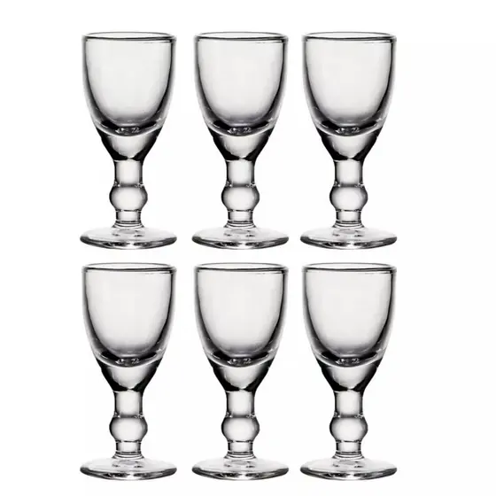 kit 6 12 ou 24 Mini Taça Tacinha Dose Vidro Lembrancinha Licor casamento