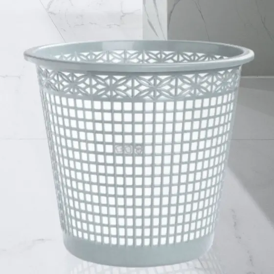 Kit 2 Cesto Telado10 Lts Lixeira Para Banheiro Cozinha Escritório