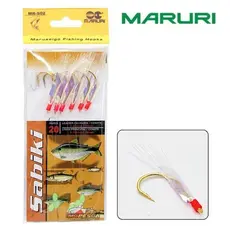 Kit C/ 10 Cartelas Iscas Sabiki Anzol Maruseigo Mr-s02
