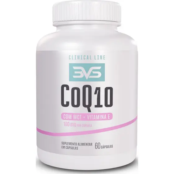 Coenzima Q10 Ubiquinol - Fórmula Avançada Com 100mg De Coenzima Por Cápsula Mais Tcm E Vitamina E - 60 Cápsulas