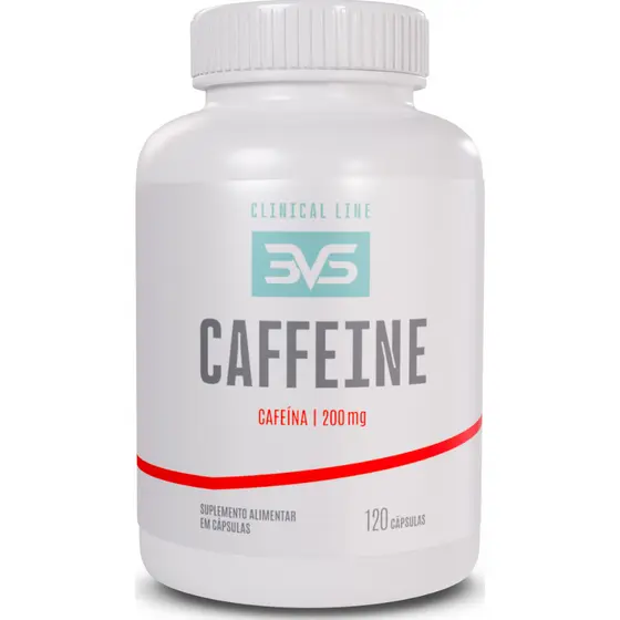Cafeína 200mg - Fórmula com Máxima Concentração e Pureza 3VS Nutrition