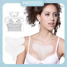 Adesivo Anti Rugas Reutilizável /Peito Reutilizável Silicone /Hidratação Autocolante Profunda Noturna,Estimula Colágeno