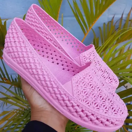 Sapatilha Feminina Estilo Rendada