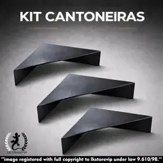 Kit 6 Protetor de Quina Premium Cantoneira Boiserie Segurança Bebê Anti Impacto
