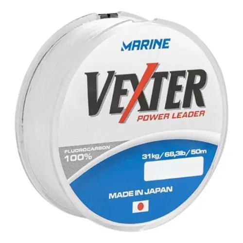 Linha Ms Vexter Power Leader Fluorcarbon 30,4 lbs 0.47 mm - 50m