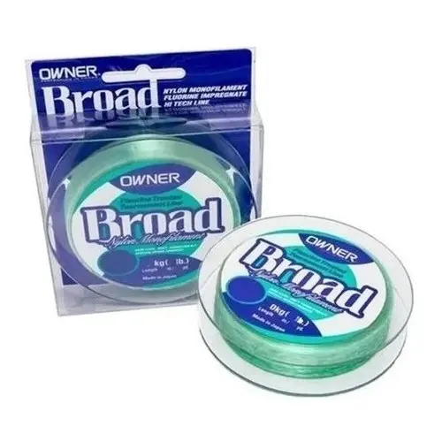 Linha Monofilamento Owner Broad 300m Japan 0.30 mm