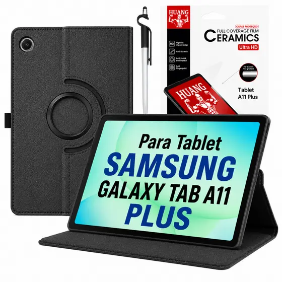 Kit Capa Case + Pelicula Para Galaxy Tab A11+ 11 Polegadas X230 X236