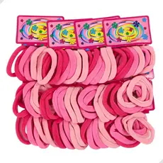 720 Elásticos Xuxinha Rabico de Prender Cabelo Liga de Cabelo Xuxa Kit 720 Unidades