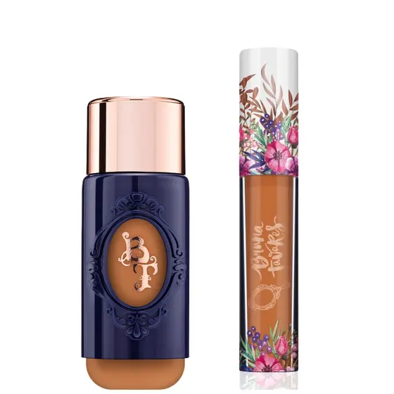 KIT2 BT Skin Com AcabamentoBaseAveludado 40ml+BT Corretivo Líquido