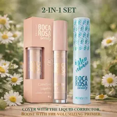 Kit Boca Rosa Corretivo Máscara para Cílios