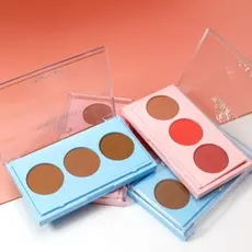 Paleta trio contorno paleta trio blush Phallebeauty