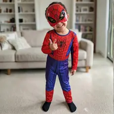 Fantasia Infantil Longa Com Enchimento  Herói das Teias